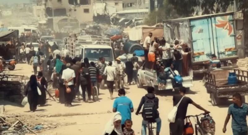 الاحتلال يجبر الفلسطينيين على النزوح قسرا من مناطق في مدينة خانيونس