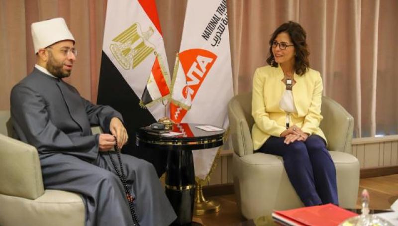 وزير الأوقاف يبحث التعاون مع الأكاديمية الوطنية للتدريب