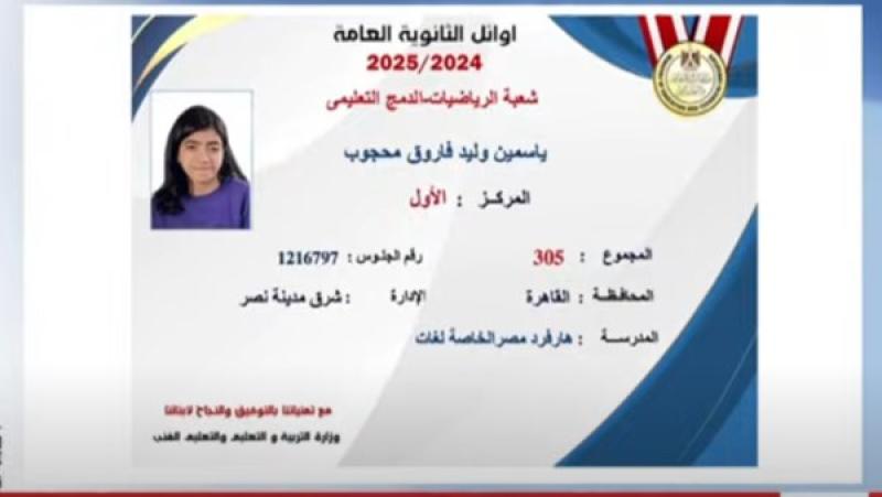 والدة الأولى على شعبة الرياضيات الدمج التعليمي: بنتي عندها توحد