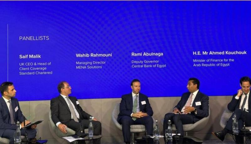 نائب محافظ البنك المركزي المصري يشارك في فعاليات «يوم مصر» ببورصة لندنص