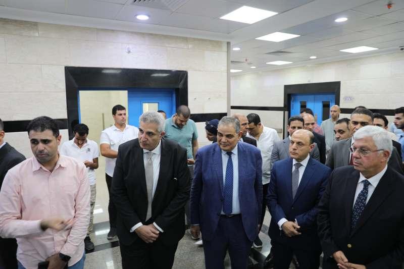 وزير التعليم العالي يفتتح مشروعات بجامعة كفر الشيخ.. صور