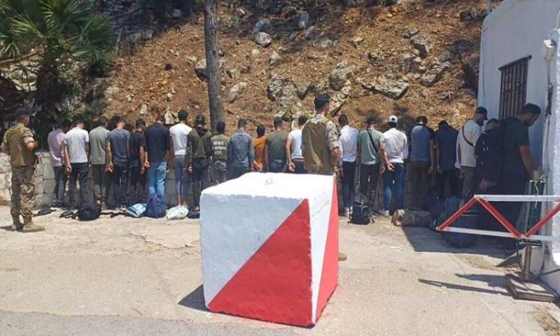 ضبط 90 سوريا لتجولهم داخل الأراضي اللبنانية بطريقة غير شرعية