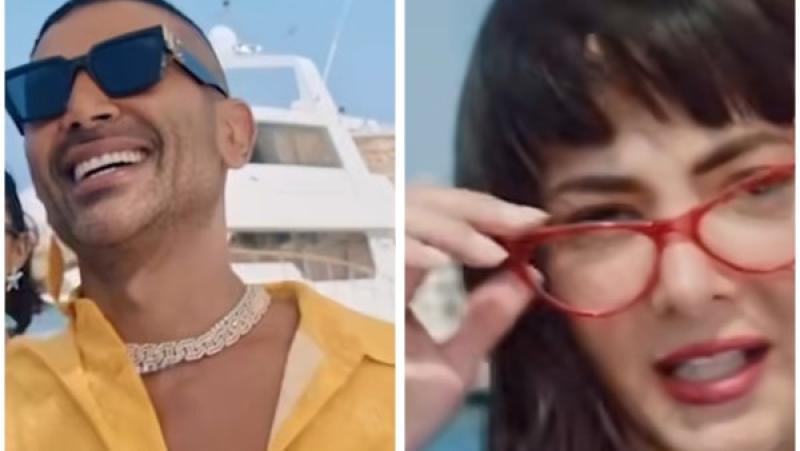 غناء أحمد سعد ودنيا سمير غانم .. طرح الأغنية الدعائية لفيلم ”روكي الغلابة”