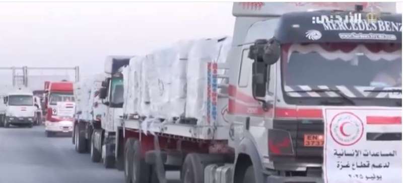 التليفزيون الأردني يستعرض جهود مصر في إنهاء معاناة سكان قطاع غزة.. فيديو