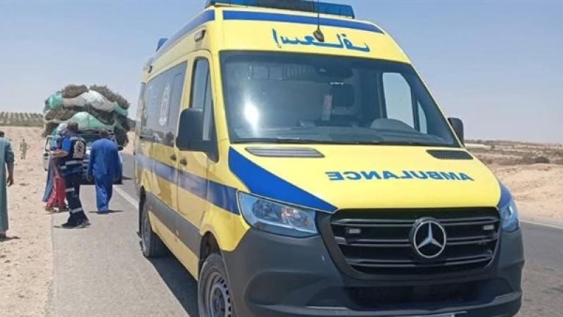 إصابة 4 أشخاص بينهم طفلان في تصادم دراجتين ناريتين بالوادي الجديد