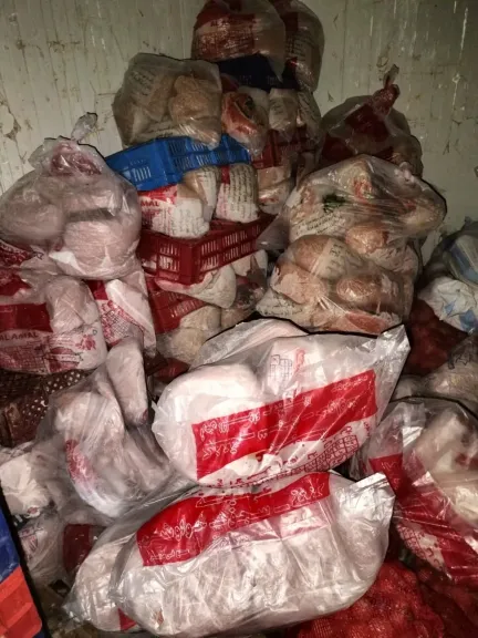 الدقهلية: ضبط 12 طن أجزاء دجاج وجمبري غير مطابقة للمواصفات في طلخا