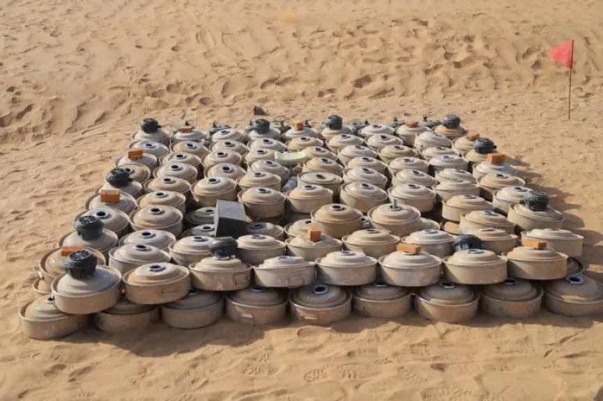 سلمان للإغاثة “مسام” ينزع 1.140 لغمًا من الأراضي اليمنية خلال أسبوع