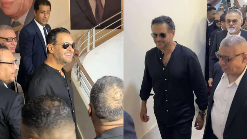 وصول راغب علامة إلى نقابة المهن الموسيقية للتحقيق في أزمة حفل الساحل الشمالي