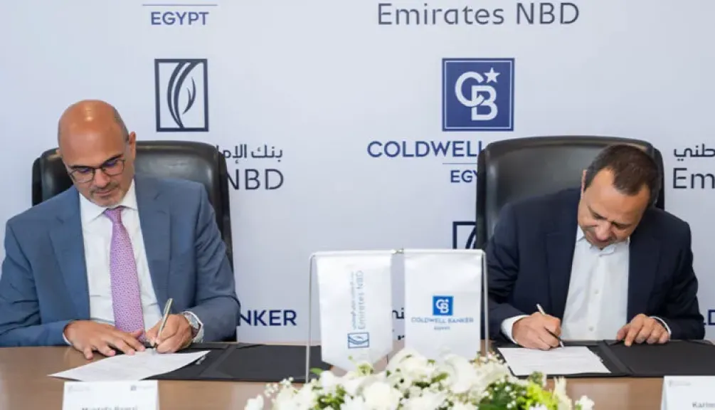 بنك الامارات دبي الوطني مصر يوقع شراكة استراتيجية مع شركة Coldwell Banker Egypt
