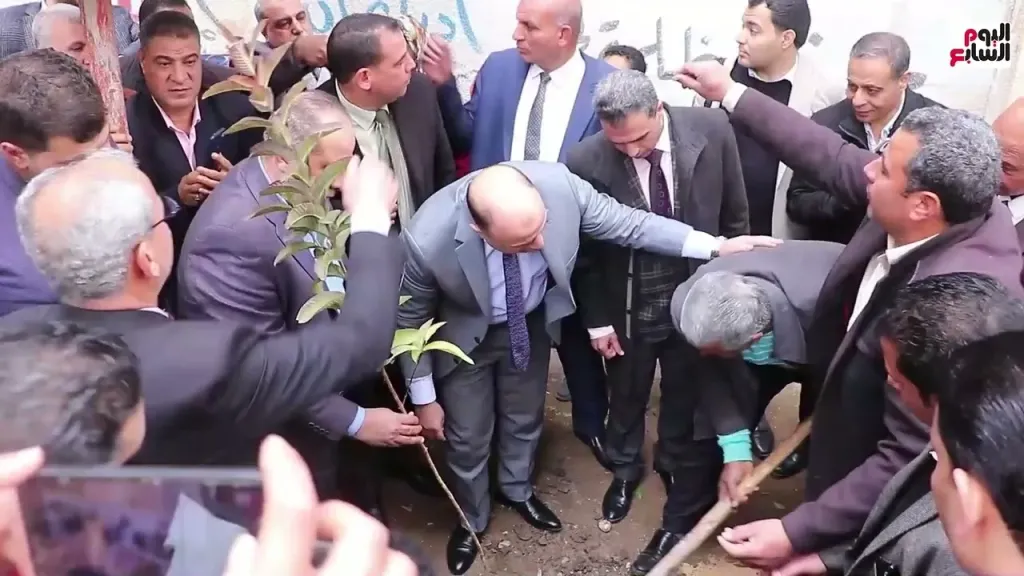تدشين مبادرة لزراعة الأشجار المثمرة في كفر الشيخ
