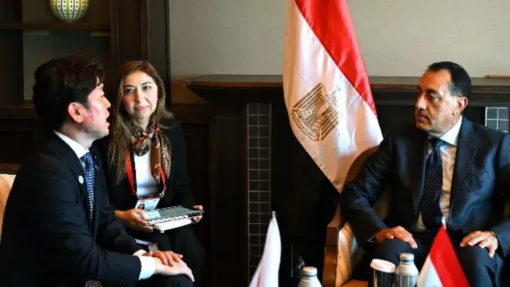 مدبولي لـ”وزير ياباني”: مصر تتطلع لجذب الصناعات وكل ما يتعلق بتحلية مياه البحر