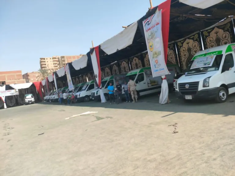 محافظة الجيزة تنظم قافلة طبية شاملة بالبدرشين