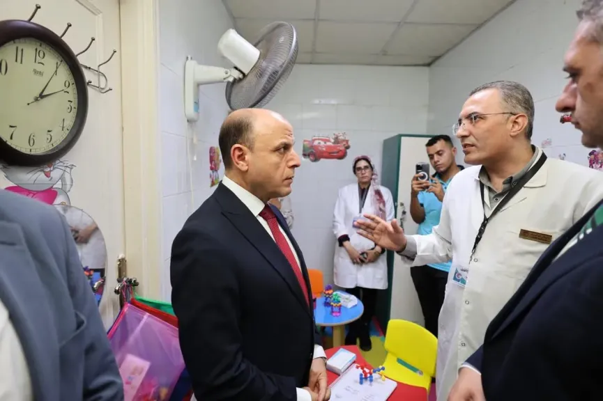 محافظ كفر الشيخ يفتتح وحدتي الطب النفسي وجراحة الفم بالمستشفى العام