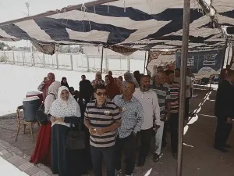 انتظام التصويت بجولة الإعادة في انتخابات مجلس الشيوخ بدائرة الوادي الجديد