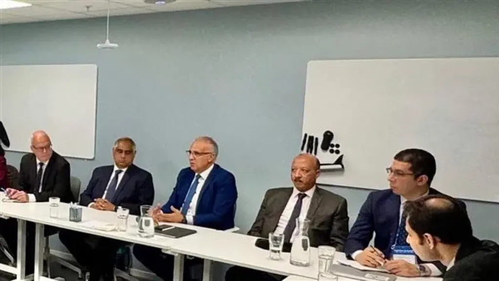 وزير الري يلتقى ممثلى ”مجلس التجارة والاستثمار السويدي لمناقشة التعاون بين الجانبين