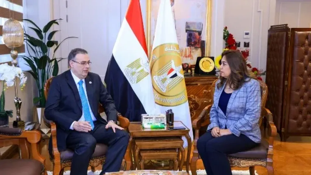 منال عوض تبحث مع التنظيم والإدارة تطوير الهياكل الإدارية لوزراتي البيئة والتنمية المحلية