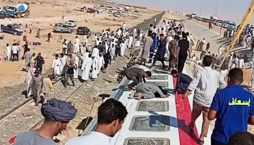 الصحة : 87 مصابًا فى حادث قطار مطروح غادروا مستشفى الضبعة ورأس الحكمة بعد العلاج