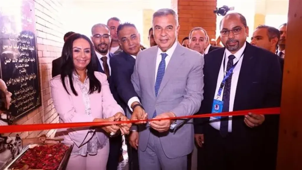وزيرة التضامن ومحافظ الإسكندرية يفتتحان مركز التأهيل لذوي الإعاقة بـ”برج العرب”