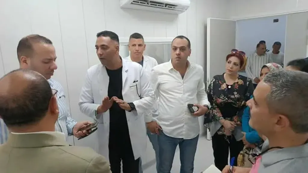 وكيل صحة البحيرة يجري جولة مرورية ميدانية على مستشفى كفر الدوار العام