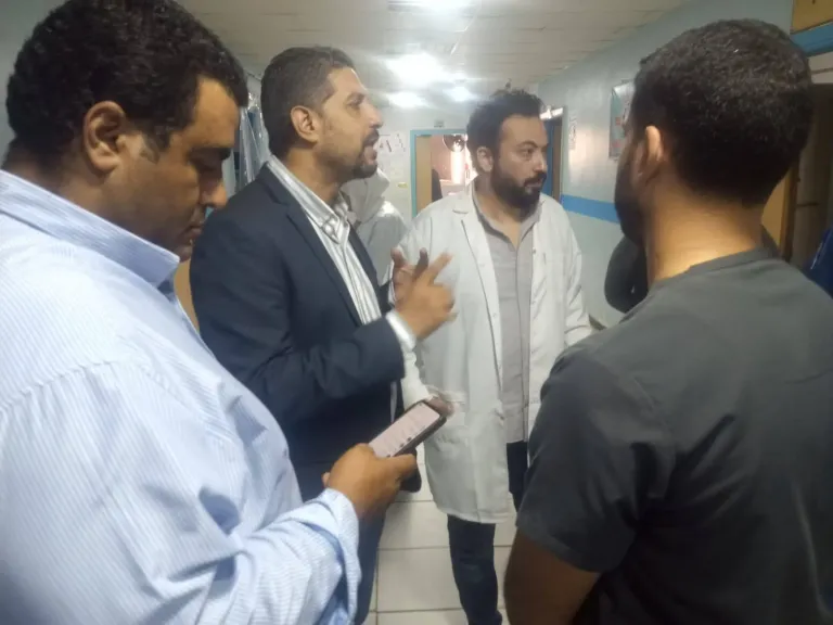 وكيل الطب العلاجي بالدقهلية يترأس مرورا موسعا على مستشفى بلقاس لمتابعة الخدمات