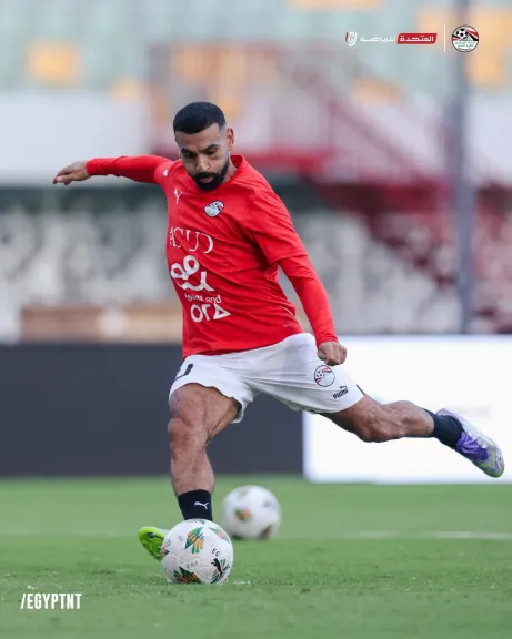 منتخب مصر يختتم تدريباته لمواجهة بوركينا فاسو غدًا