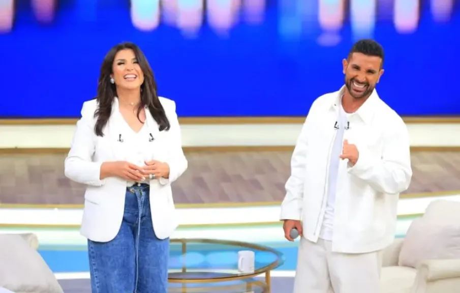 بداية من الخميس.. أحمد سعد في حوار من 3 أجزاء مع منى الشاذلي على قناة on