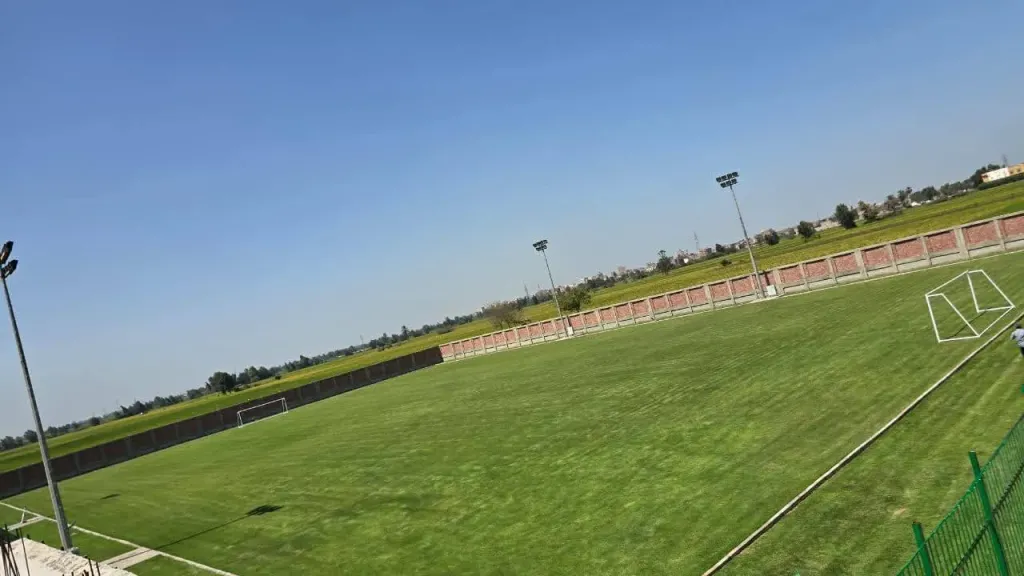 انتهاء أعمال إنشاء ملعب زمالك قلين بكفر الشيخ