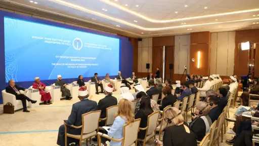 وزير الأوقاف: نعتز بالعلاقة الطيبة بين مصر وكازخستان قيادة وشعبًا |صور