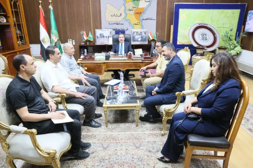 محافظ المنوفية يشدد على نظافة محيط المدارس