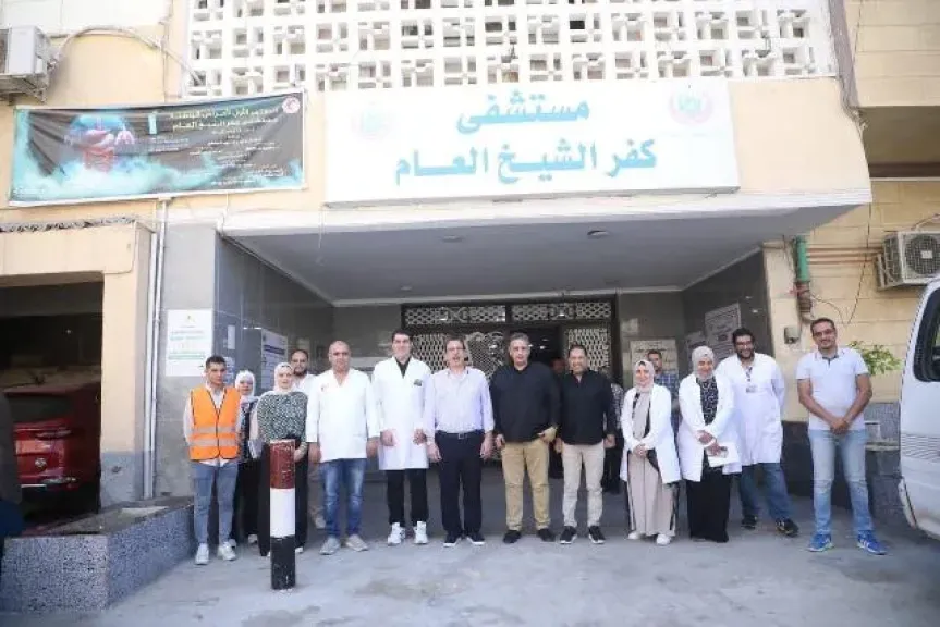 نائب وزير الصحة يكلف بتطوير سكن الأطباء بمستشفى كفرالشيخ العام