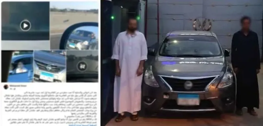 طالبان يثيران الذعر في شوارع الإسكندرية بمطاردة سيارة عمدا