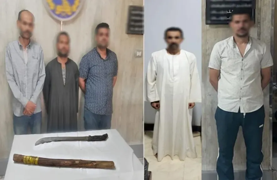 القبض على قاطن عقار و4 عمال بعد ضرب حارس وزوجته بالجيزة