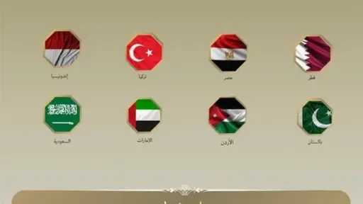 بيان مشترك لوزراء خارجية مصر والأردن والإمارات وإندونيسيا وباكستان وتركيا والسعودية وقطر