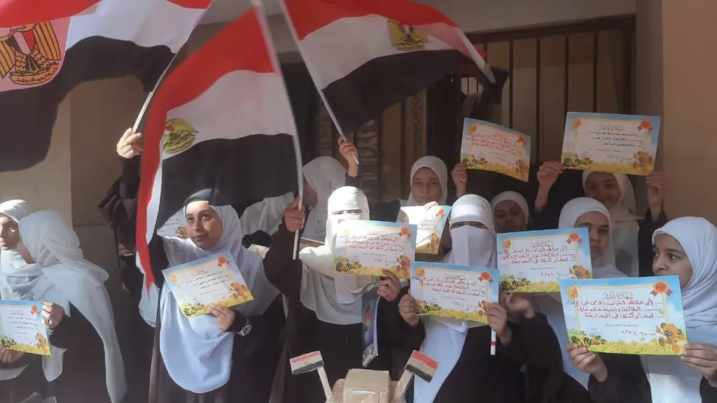 معاهد سوهاج الأزهرية تحتفل بذكرى انتصارات أكتوبر.. صور