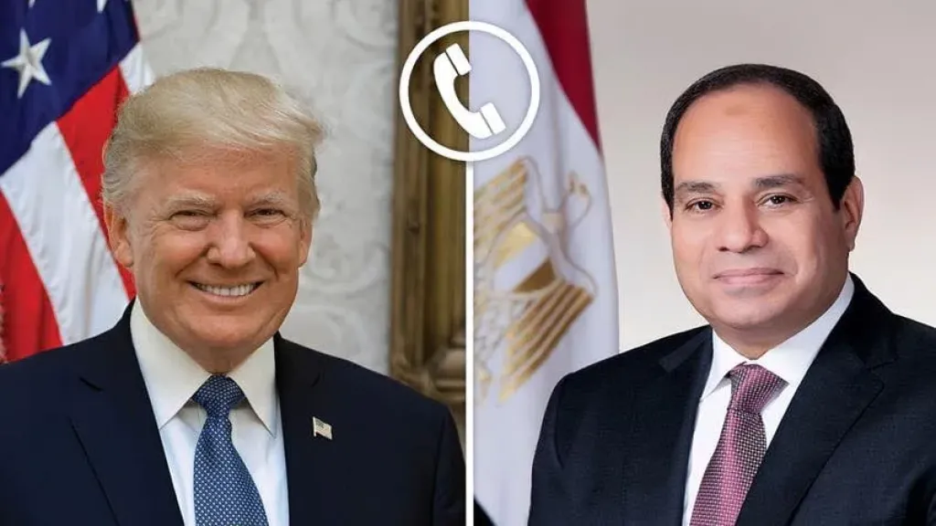 السيسي يهنئ ترامب بجهوده في وقف حرب غزة ويدعوه للمشاركة في احتفالية الاتفاق التاريخي بمصر