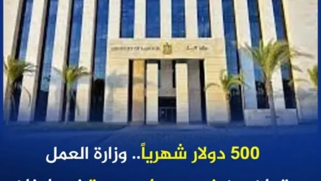 500 دولار شهرياً.. وزارة العمل تعلن عن فرص عمل جديدة في لبنان