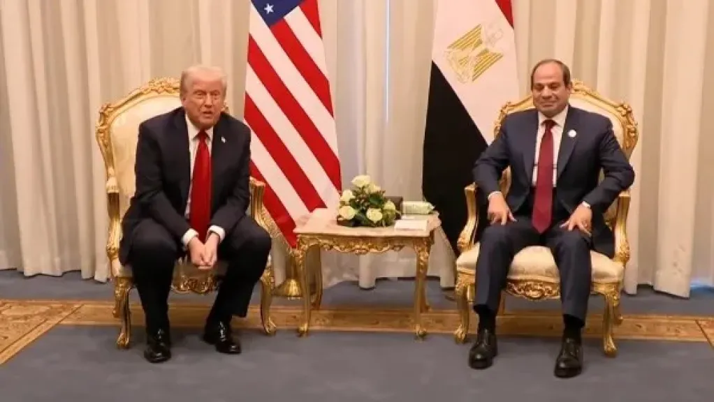 الرئيس السيسي: نتطلع لدعم الرئيس ترامب لمؤتمر إعادة الإعمار في غزة