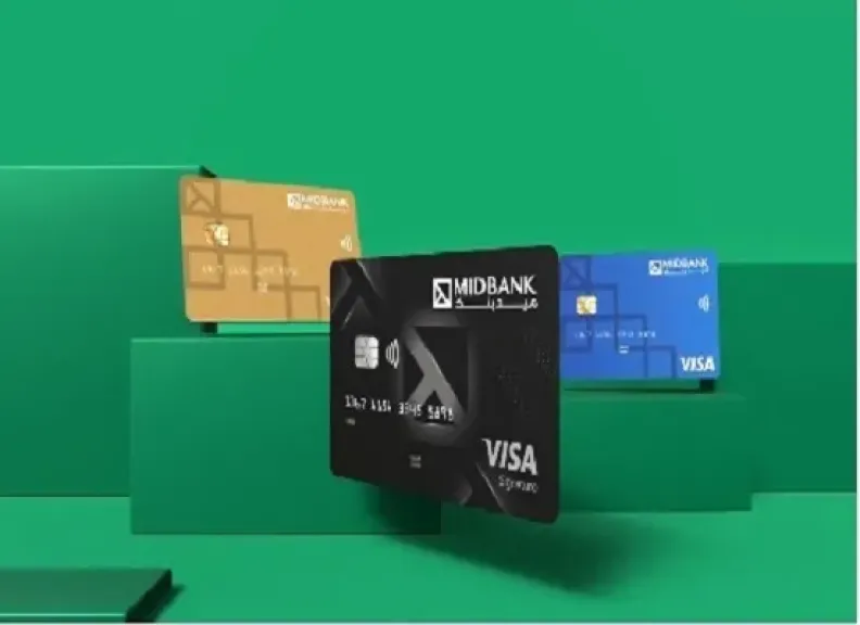 ميدبنك يتيح تقسيط المشتريات ببطاقات الائتمان وكاش باك مع كل عملية شراء