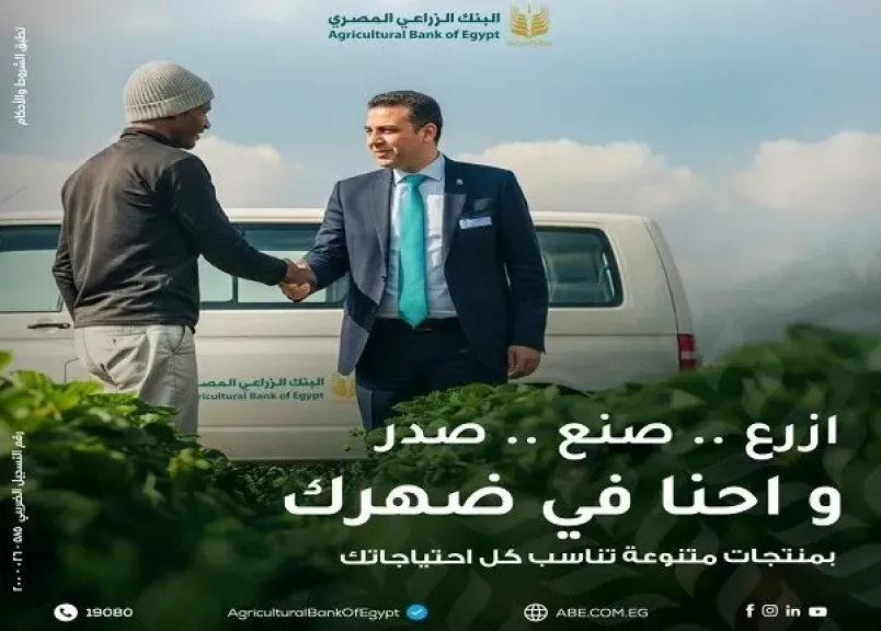 تفاصيل وشروط تمويل المحاصيل الزراعية من البنك الزراعي المصري بفائدة 5%