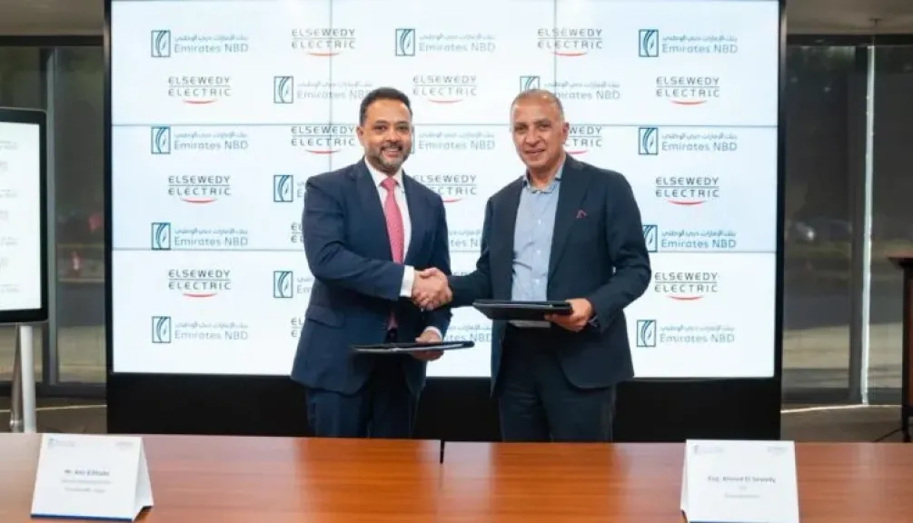 مجموعة بنك الإمارات دبي الوطني تمنح تسهيلات ائتمانية لـ السويدي إلكتريك بنحو... مجموعة بنك الإمارات دبي الوطني تمنح تسهيلات ائتمانية لـ السويدي إلكتريك بنحو 20 مليار جنيه لدعم خطط التوسع في مصر والسعودية والإمارات