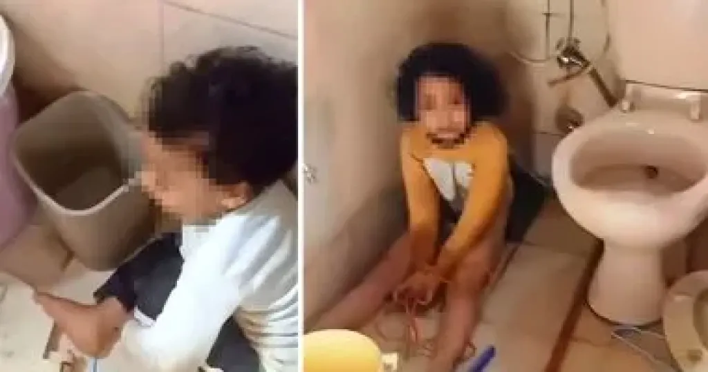 إخلاء سبيل الأم المتهمة بتعذيب طفليها فى طنطا إخلاء سبيل الأم المتهمة بتعذيب طفليها فى طنطا