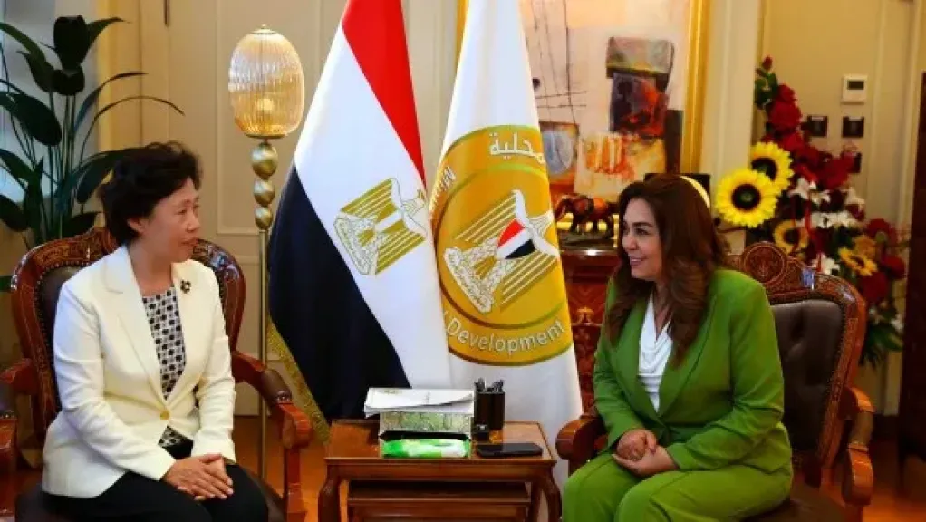 وزيرة التنمية المحلية تبحث مع وفد مقاطعة سيتشوان الصينية الاستثمار في مصر وزيرة التنمية المحلية تبحث مع وفد مقاطعة سيتشوان الصينية الاستثمار في مصر