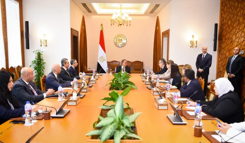 وزير الخارجية يستقبل مساعد سكرتير عام الأمم المتحدة ومدير المكتب الإقليمي للدول... وزير الخارجية يستقبل مساعد سكرتير عام الأمم المتحدة ومدير المكتب الإقليمي للدول العربية