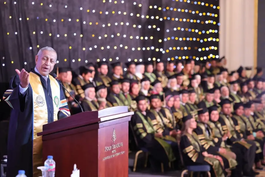 الأكاديمية العربية تحتفل بتخريج دفعة جديدة من حملة الماجستير والدكتوراة  في إدارة الجودة