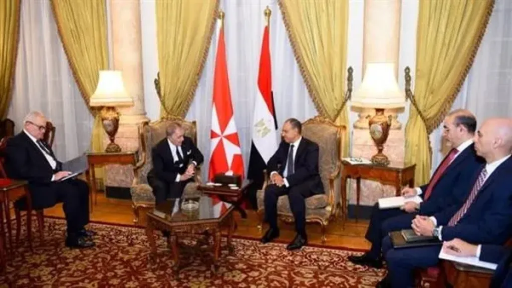 وزير الخارجية يلتقي وزير خارجية فرسان مالطا وزير الخارجية يلتقي وزير خارجية فرسان مالطا