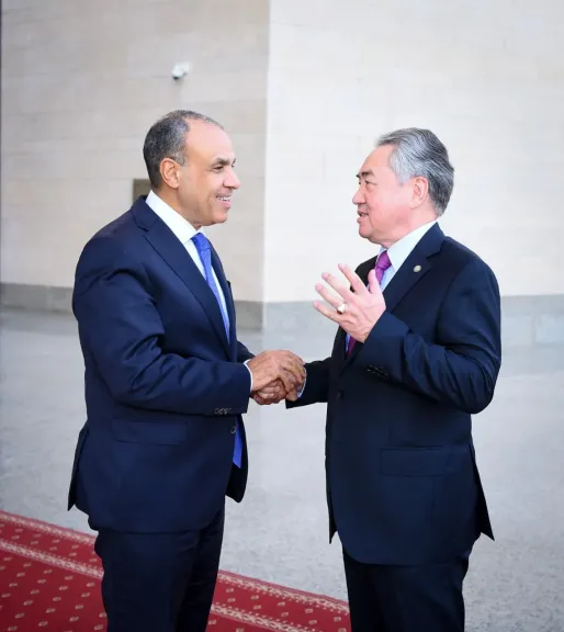 وزير الخارجية: ضرورة فتح المجال أمام نفاذ الصادرات القيرغيزية إلى أفريقيا وأوروبا للاستفادة من موقع مصر الاستراتيجي