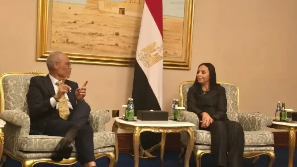 وزيرة التضامن تلتقي وزير الأسرة والتنمية السنغافورة على هامش مؤتمر القمة العالمية بالدوحة