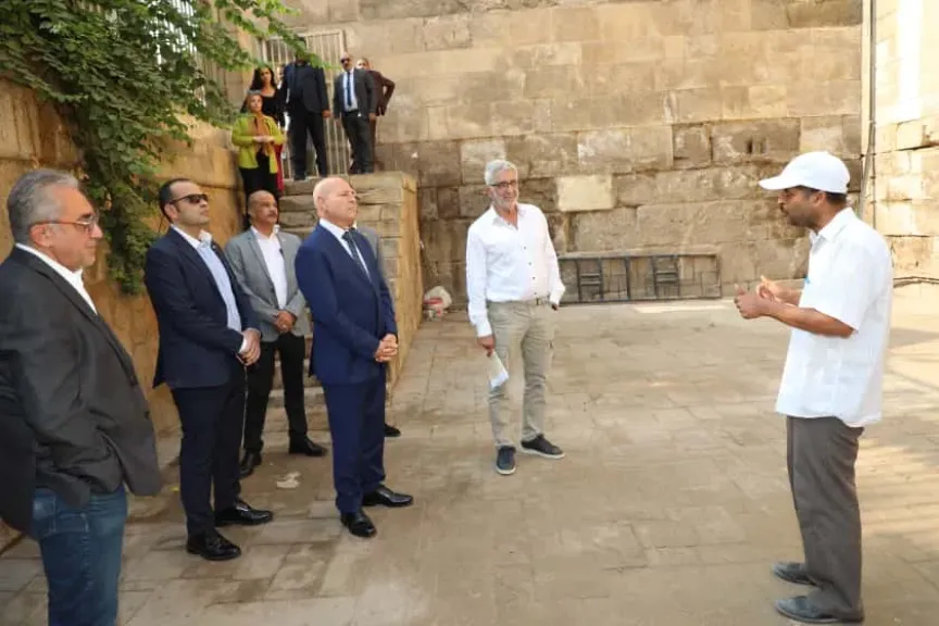 ”صابر” يتفقد أعمال تطوير القاهرة التاريخية