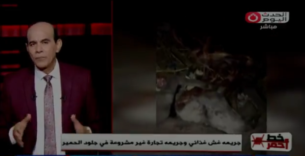 يا نهار حمير مسلوخة|  محمد موسى ينفعل على الهواء: أمننا الغذائي في خطر!