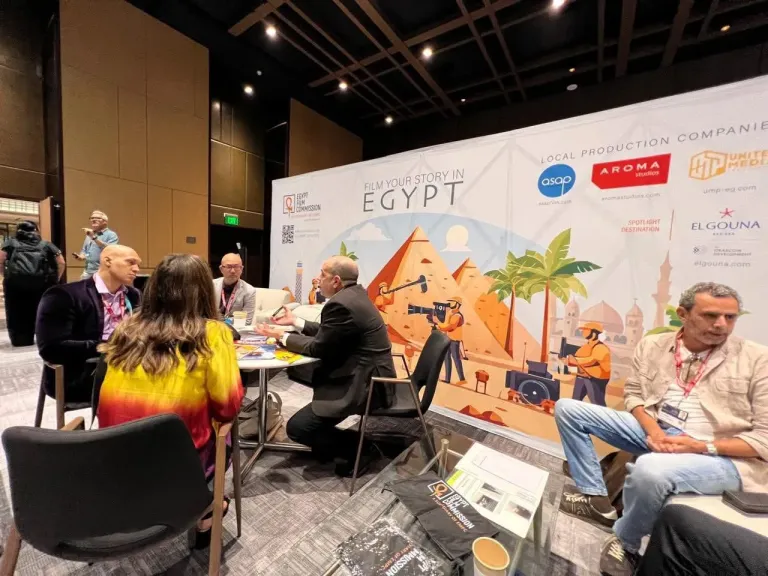 جناح لجنة مصر للأفلام يجذب اهتماما عالميا في السوق الأمريكية للأفلام بلوس أنجلوس